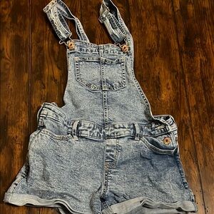 Abercrombie Kids Blue Denim Jumpsuit